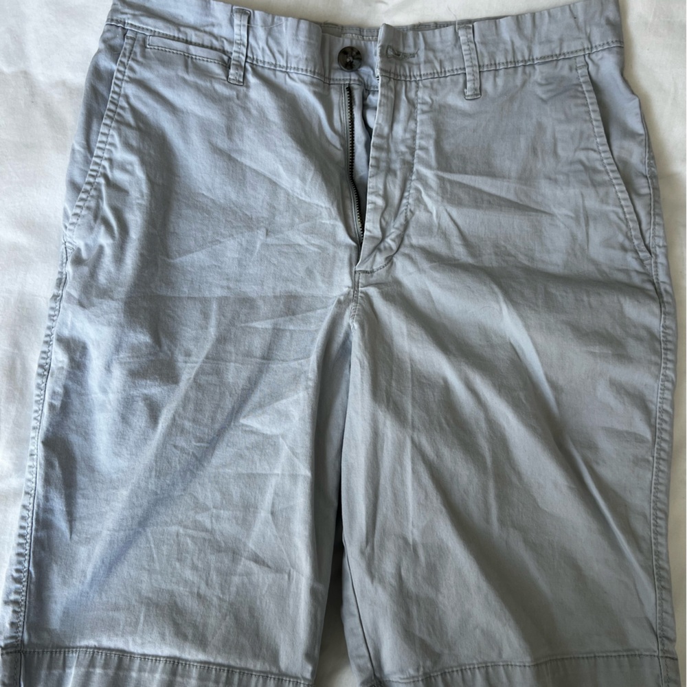 Goodfellow&Co Linden Soft Gray Flat Front Shorts